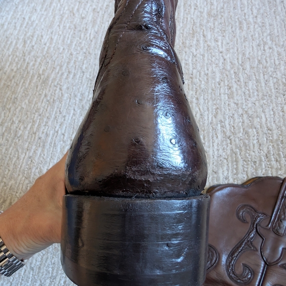Rios of Mercedes Dark Brown Cowboy Boots - Picture 10 of 11
